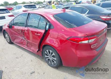 2020 Toyota Corolla Hybrid Le from USA, damaged, VIN JTDEBRBE0LJ028358